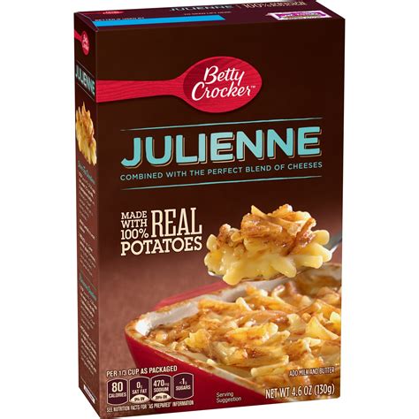 Betty Crocker Julienne Potatoes Made With Real Cheese 46 Oz Pack Of 12