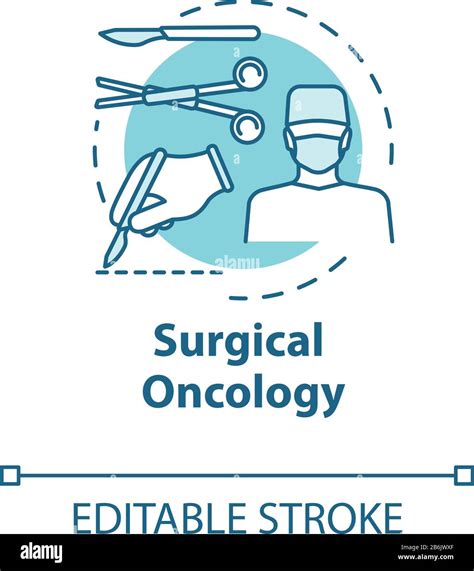 Surgical Oncology Concept Icon Surgery To Remove Tumor Procedure For