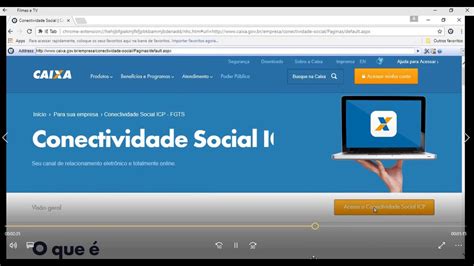 Conectividade Social Icp Win Bits Youtube