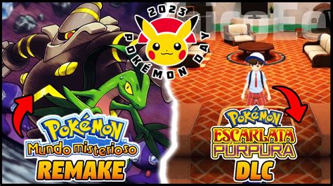 ¡filtrado Nuevo Juego PokÉmon Info Dlc De Escarlata Y PÚrpura