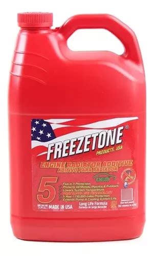 Liquido Refrigerante Freezetone Rojo 3 79 Lts