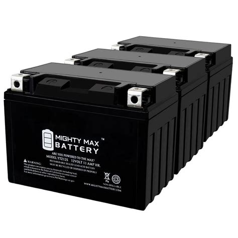 Mighty Max Battery Ytz S Volt Ah Cca Rechargeable