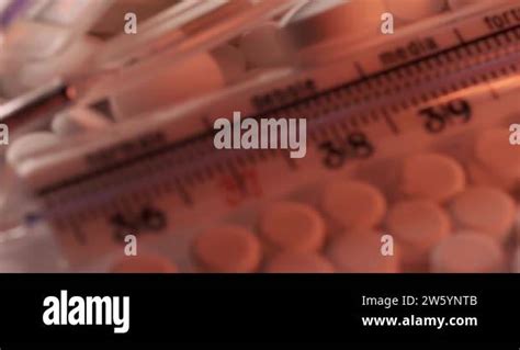 Mercury In Glass Thermometer In The Maximum Thermometer Version