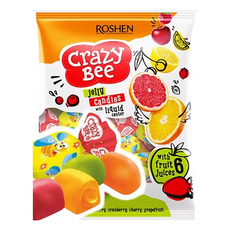 Roshen Crazy Bee Fruity Galaretki Z Nadzieniem Kg Emaja