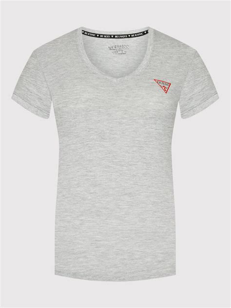 Guess T Shirt W Yi J Szary Slim Fit Modivo Pl