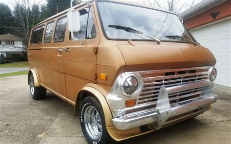 Funky Flashback 1974 Ford E100 Van