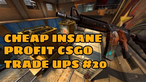 CHEAP INSANE PROFIT TRADE UPS 20 CSGO Trade Ups 2020 Elsu YouTube