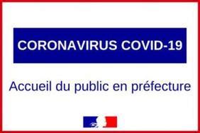 Coronavirus Covid Accueil Physique De La Pr Fecture Et Des Sous