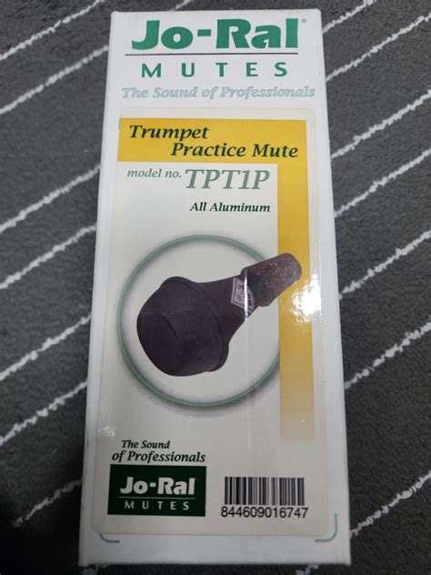 Bnib Jo Ral Mutes Trumpet Practice Mute Tpt P Hobbies Toys Music