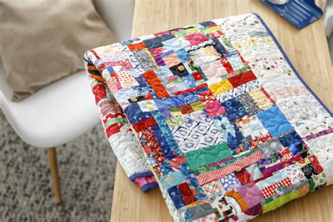 Triple Play Crumb Quilt Carpenters Square Full Circle Missouri