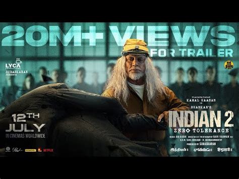 Indian Trailer Kamal Haasan Aka Senapathy Makes A Stellar Comeback