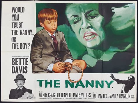 THE NANNY (1965) Original Vintage Bette Davis Hammer Horror Film Movie ...