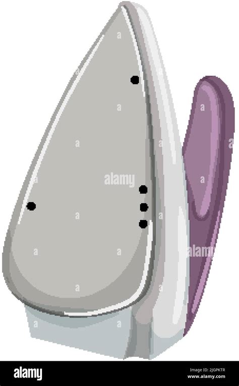 Electric Iron Laundry Cartoon Vector Illustration Stock Vector Image