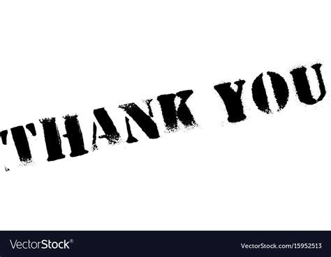 Thank You Rubber Stamp Royalty Free Vector Image