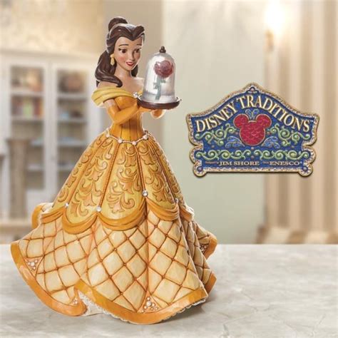 A Tale As Old As Time New Belle Figurine From Jim Shore To Celebrate