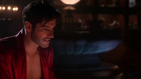 AusCAPS Tom Ellis Nude In Lucifer Bloody Celestial Karaoke Jam