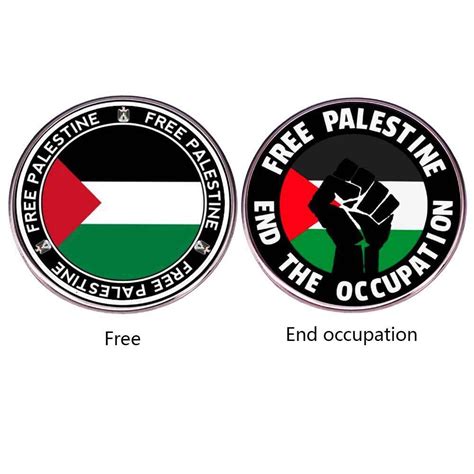 Palestine Palestinian Flag Pin Badge Lapel Free Palestine National