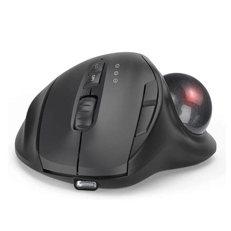 Seenda G Wireless Trackball Mouse Rechargeable Ergonomic Vertical