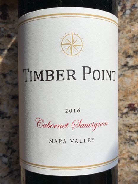 2016 Timber Point Cabernet Sauvignon Usa California Napa Valley