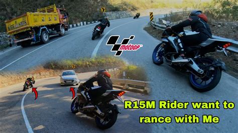 R15M Rider Want To Race With Me Duke 390 Vs R15M Hyper Ride