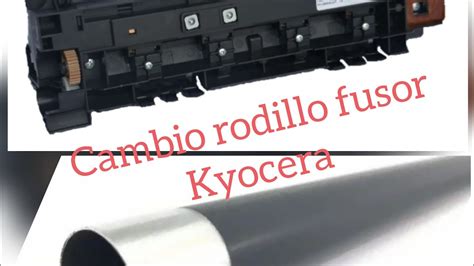 C Mo Cambiar Fusor De Kyocera Mantenimiento Fusora Kyocera Youtube