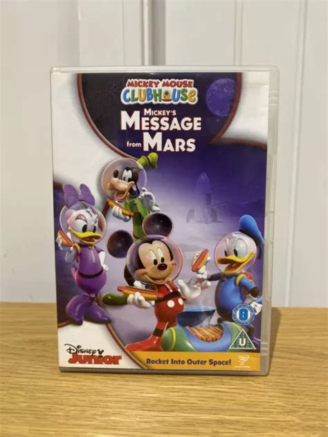 MICKEY MOUSE CLUBHOUSE - Mickey's Message From Mars (DVD, 2010) VGC ...