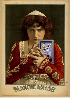 Blanche Walsh as Juliet, with her NOOK Color eReader | Flickr