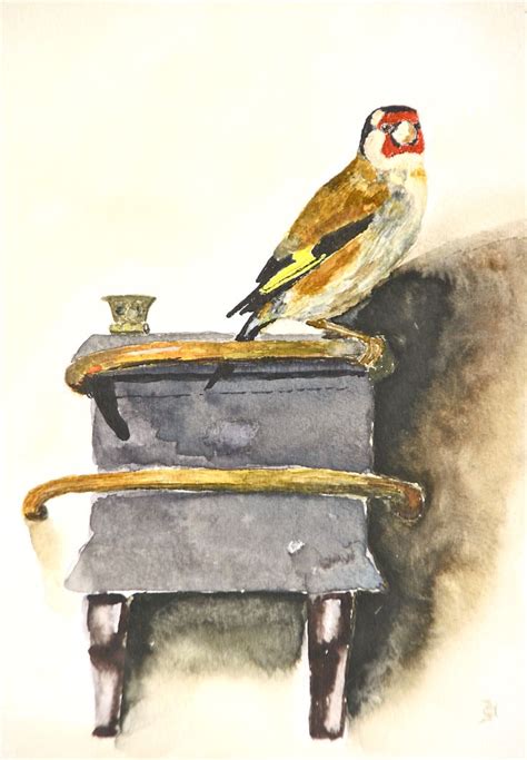 The Goldfinch Painting at PaintingValley.com | Explore collection of ...