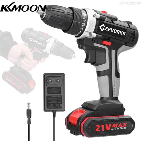 Kkmoon V Multifunctional Electric Impact Cordless Drill High Power