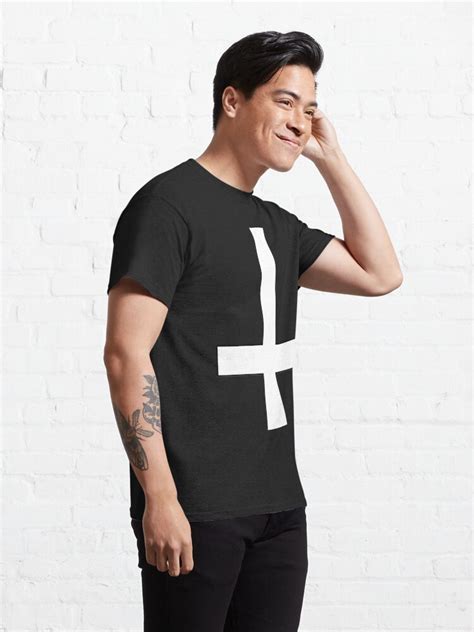 Upside Down Cross Inverted Cross T Shirt By Jacknightw Redbubble