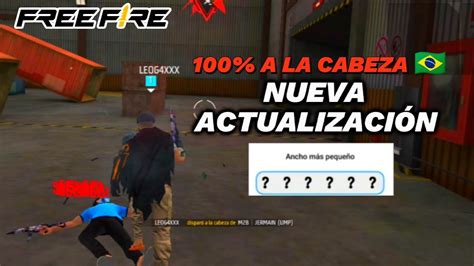 Sensibilidad Free Fire Con Seguimiento A La Cabeza 😱 Para Dar Todo Rojo En La Nueva