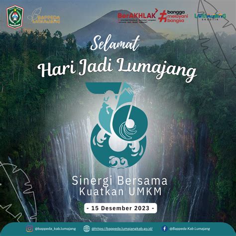 SELAMAT HARI JADI LUMAJANG YANG KE 768 Website Resmi Pemerintah