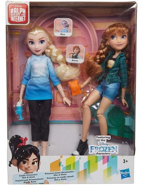 Disney Princess Frozen Comfy Squad Bambole Anna E Elsa Futurartb