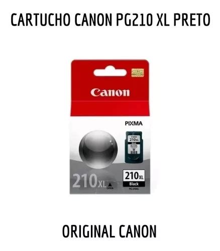 Cartucho Tinta Original Canon Pg 210xl 15ml 250 Mp280 Ip2700 Frete grátis