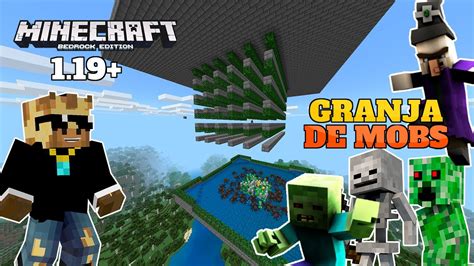 Como Hacer Una Granja De Mobs Eficiente Y F Cil Para Minecraft Bedrock