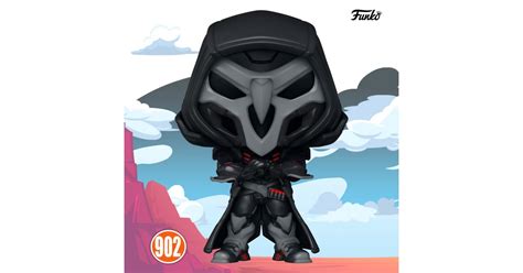 Funko Pop Reaper Overwatch Blizzard Figura Original Funko Pop