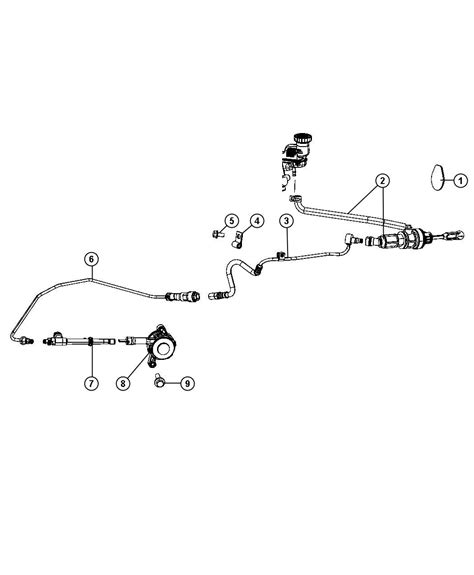 Hydraulic Clutch Actuator Slave Cylinder And Hose