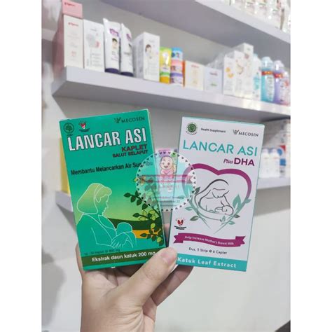 Jual Lancar Asi Ekstrak Daun Katuk Lancar Asi Plus DHA 200mg