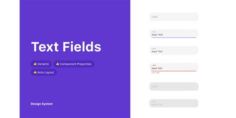 Text Fields Figma