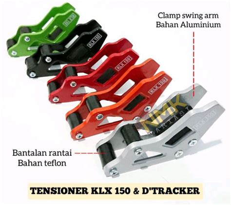 Tensioner Rantai Klx D Tracker Bahan Alloy Stabilizer Rantai