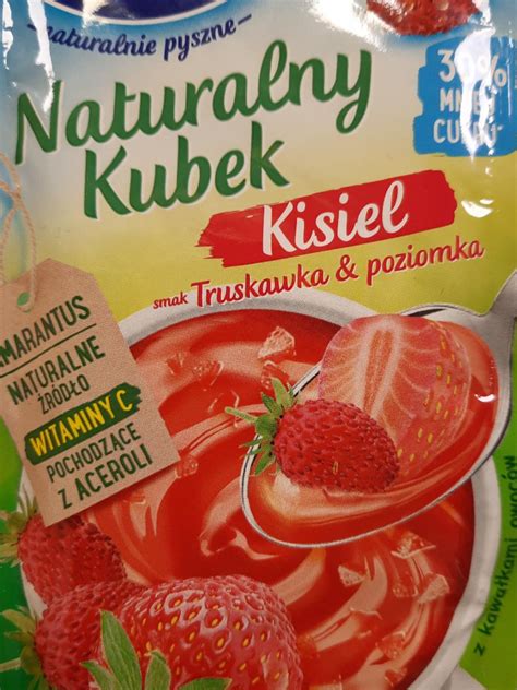 Gellwe Naturalny Kubek Kisiel z kawałkami owoców mango ananas 25 g