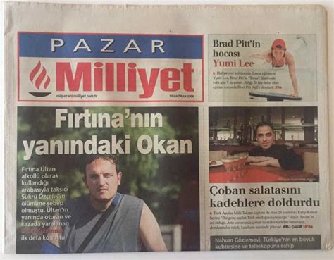 Milliyet Gazetesi Pazar Eki 13 Haziran 2004 Nahum Gözlemevi