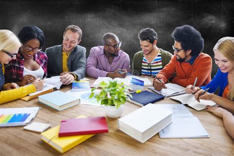 Teamwork Casual Discussion Brainstorming Learning Concept Stock Photo