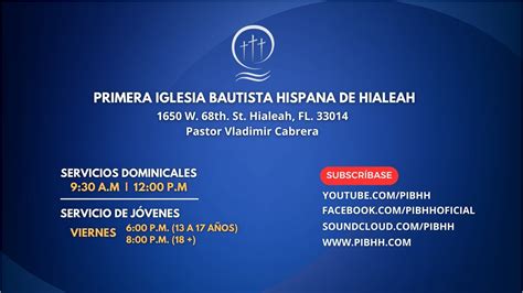 Decadencia Espiritual Pastor Vladimir Cabrera Primer Servicio 08