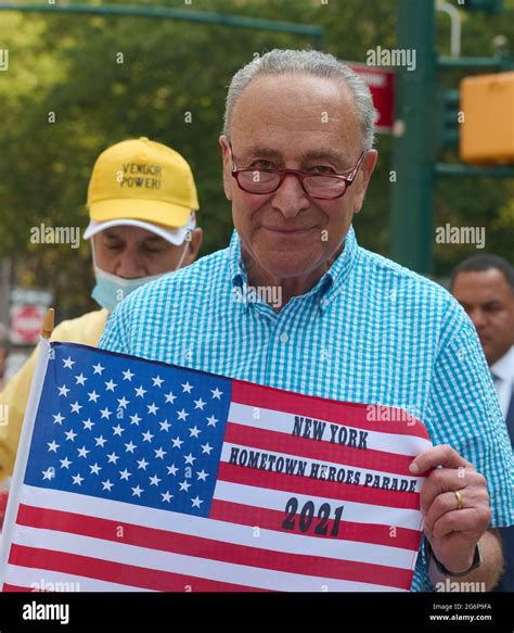 Brooklyn, New York, USA. 7th July, 2021. Senator Chuck Schumer at ...