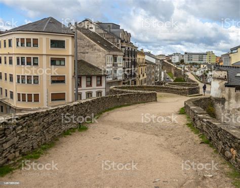 Roman Walls Of Lugo In Spain Stock Photo Download Image Now Ancient