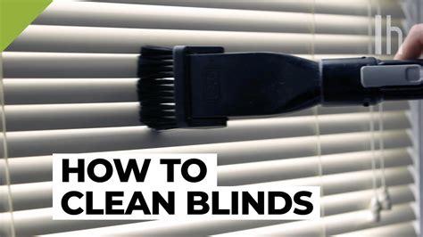 How To Clean Blinds The Fast And Easy Way Youtube