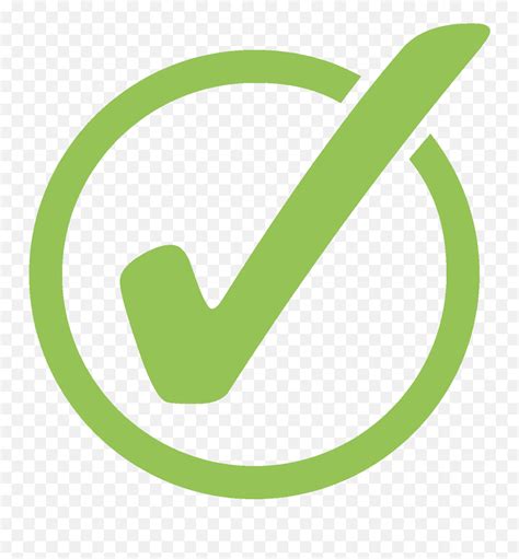 Green Checkmark Transparent Png