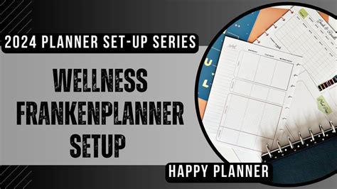 2024 Planner Setup Fitness Wellness Planner Happy Planner