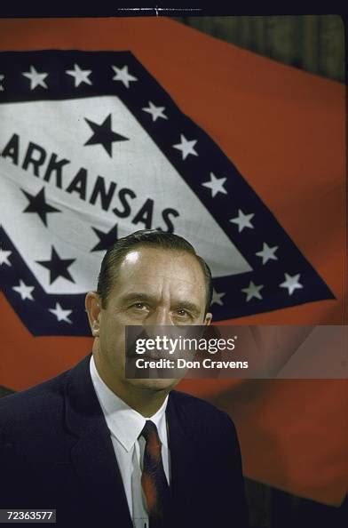 Portrait of Governor of Arkansas Orval Faubus. News Photo - Getty Images